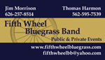 Fifth Wheel Bluegrass Band Business Card
